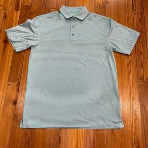 Onward Reserve Men’s Medium Polo blue/light blue striped